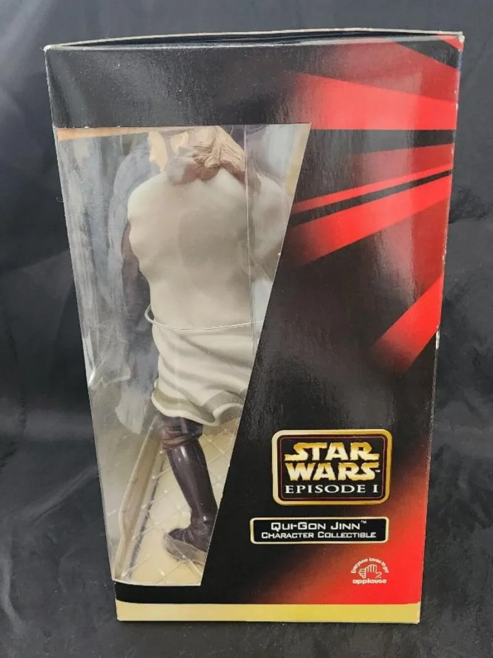 Vintage Star Wars Qui-Gan Jinn  9” action figure NIP -EPISODE 1